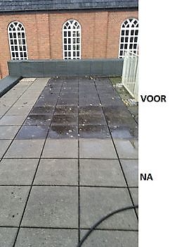 Terrasreiniging Schoonmaak en glazenwasserij JH Heiligerlee